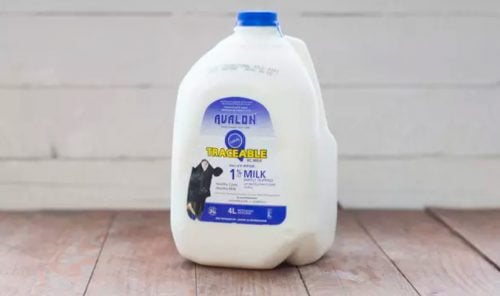 Valley Pride 1% Milk, 4L jug – 4/cs
