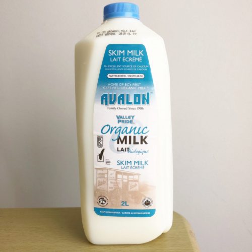 Valley Pride Organic Skim Milk, 2L – 9/cs