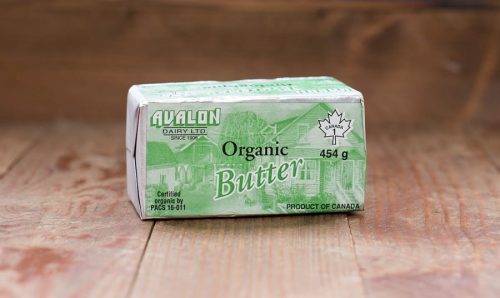 Avalon Organic Butter, Salted 454g - 10/cs