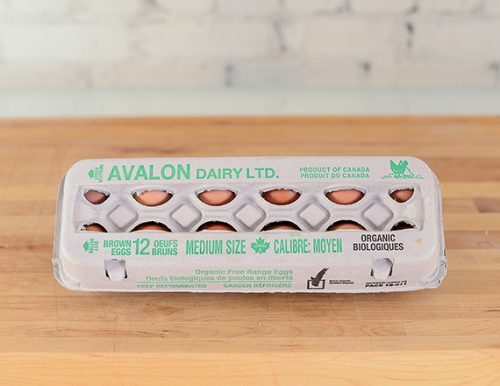 Avalon Organic Eggs, Medium 1dz – 15dz/cs
