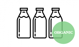 ORGANIC BOTTLED MILK (GLASS)