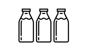 BOTTLED MILK (GLASS)